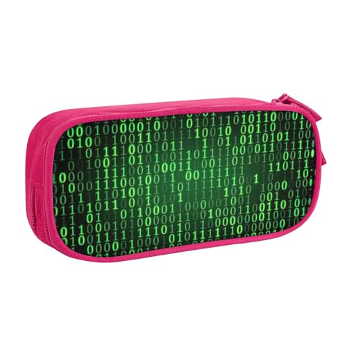 LONGZEHAO Federmäppchen mit großem Fassungsvermögen, doppelschichtiger Reißverschluss, Make-up-Tasche, Organizer von Longzehao