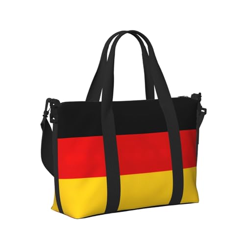 Reisetasche mit deutscher Flagge, Handtasche, Schultertasche, Wochenendtasche, Übernachtungstasche für Yoga, Fitnessstudio, Reisen Reisetasche mit deutscher Flagge, Handtasche, Schultertasche, Wochenendtasche, Übernachtungstasche für Yoga, Fitnessstudio, Reisen von Longzehao