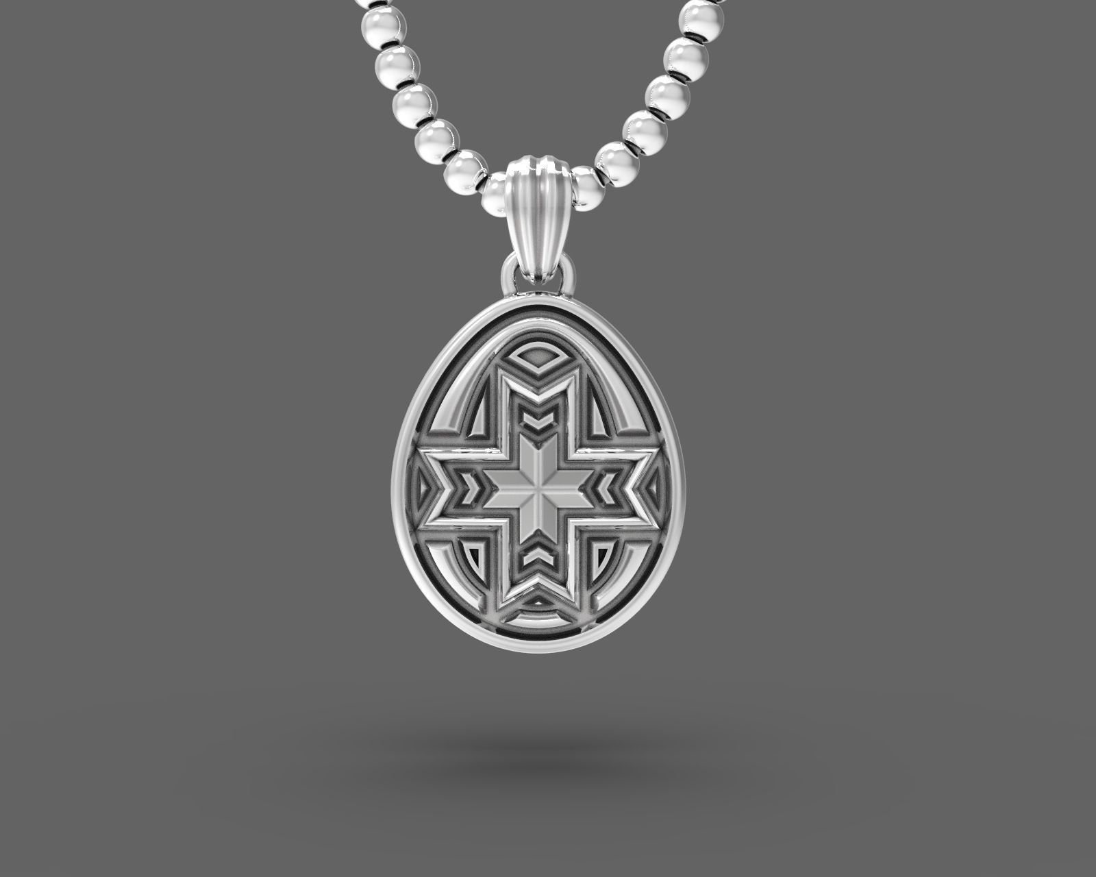 Osterei Anhänger 10K/14K/18K Weiß, Gelb, Roségrün Gold, Vergoldet & Silber Pysanka Ukraine Urlaub Hase Talisman Charm Halskette Osterei Anhänger 10K/14K/18K Weiß, Gelb, Roségrün Gold, Vergoldet & Silber Pysanka Ukraine Urlaub Hase Talisman Charm Halskette von LoniDesignGroup