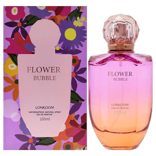 Flower Bubble by Lonkoom for Women – 3,4 oz EDP Spray von Lonkoom