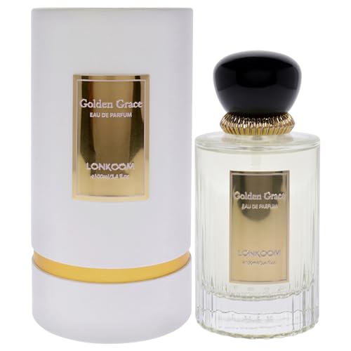 Golden Grace by Lonkoom for Women – 3,4 oz EDP Spray von Lonkoom