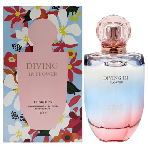 Lonkoom for Women Diving In Flower – 3,4 oz EDP Spray von Lonkoom