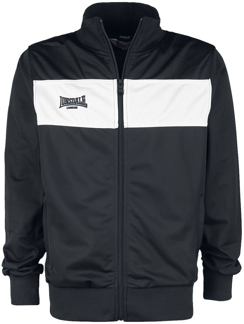 Lonsdale London Alnwick Trainingsjacke schwarz in XXL von Lonsdale London