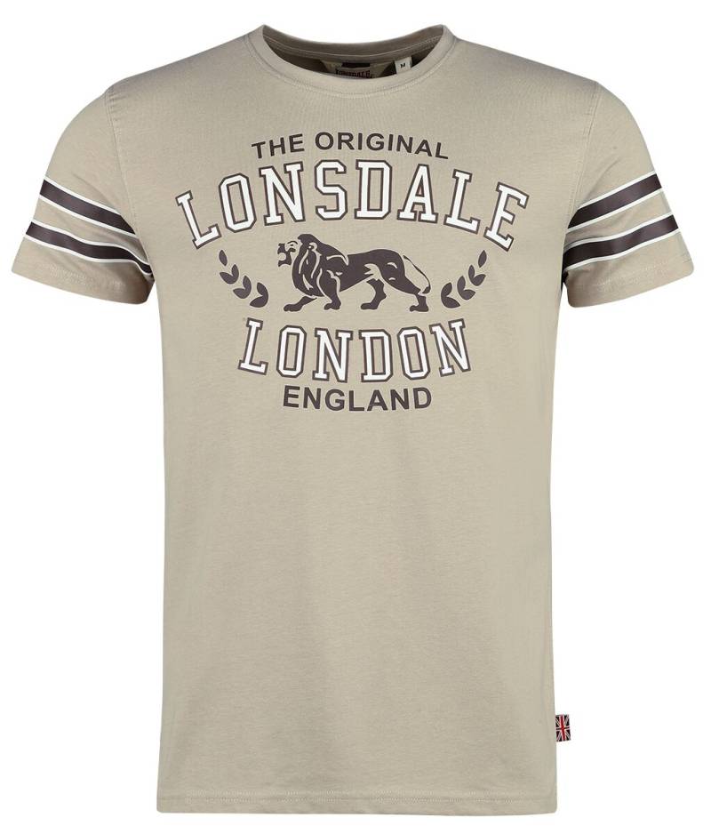 Lonsdale London BROUSTER T-Shirt sand in XL von Lonsdale London