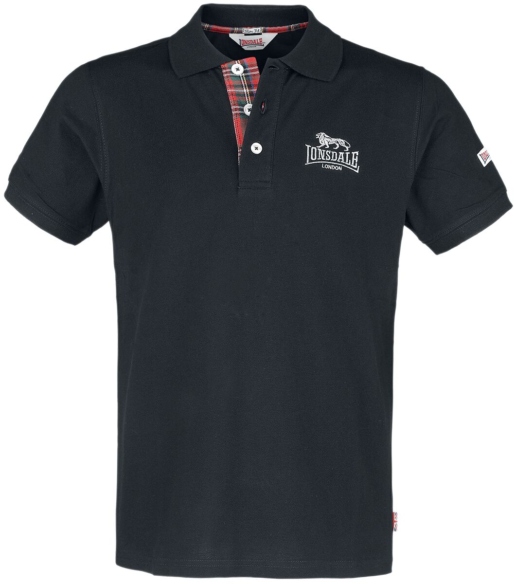 Lonsdale London BRUAN Poloshirt schwarz in 3XL von Lonsdale London