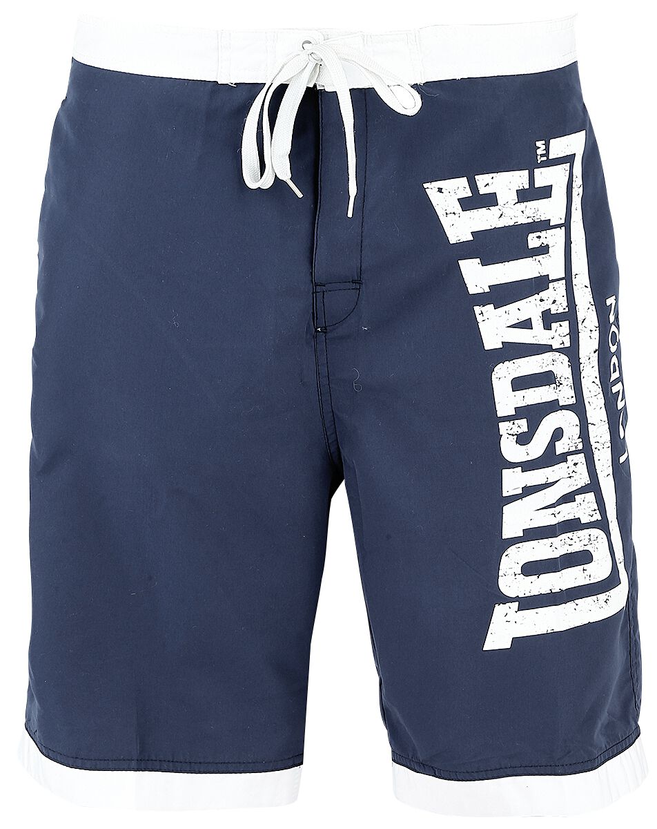 Lonsdale London Badeshort - Clennel - S bis 5XL - für Männer - Größe S - blau von Lonsdale London