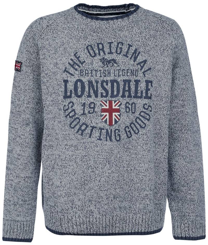Lonsdale London Borden Sweatshirt grau in XXL von Lonsdale London
