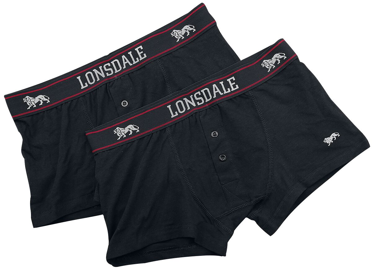 Lonsdale London Boxershort - Oakworth - M bis XXL - für Männer - Größe XXL - schwarz von Lonsdale London