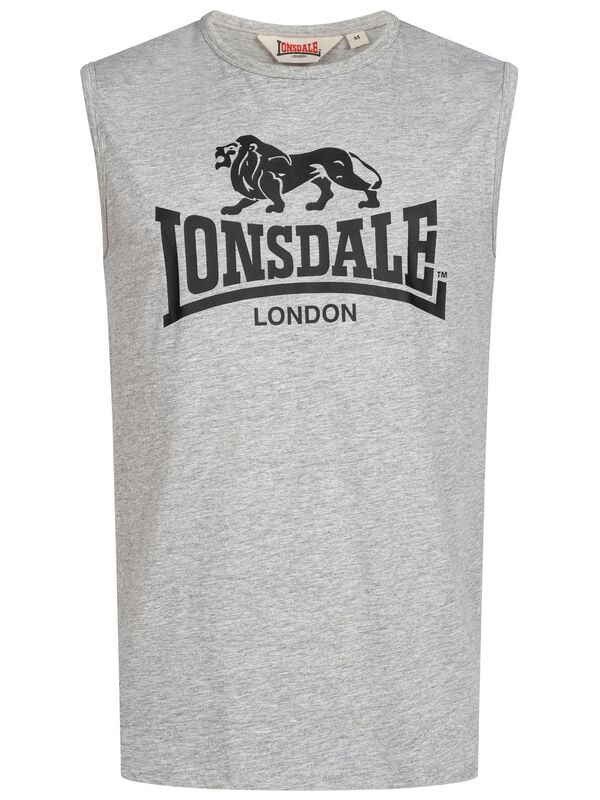 Lonsdale London CLOPTON Tank-Top grau meliert in L von Lonsdale London