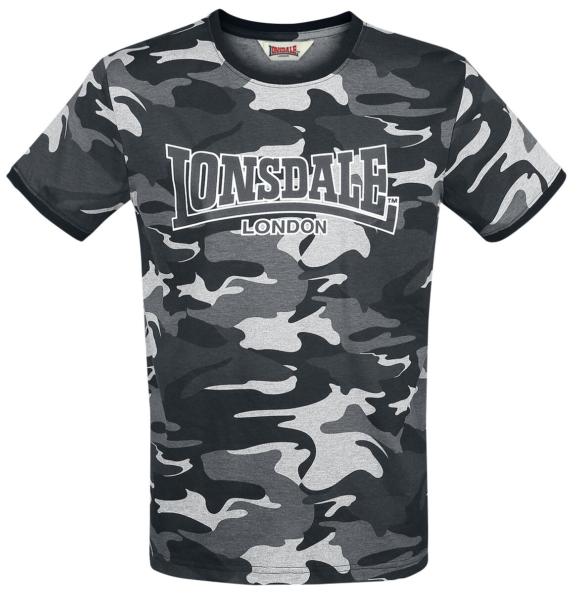 Lonsdale London - Camouflage/Flecktarn T-Shirt - Cobbett - S bis 3XL - für Männer - Größe S - camouflage von Lonsdale London