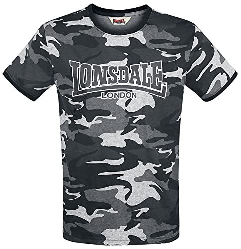 Lonsdale London Herren T-Shirts Cobbett grau S von Lonsdale