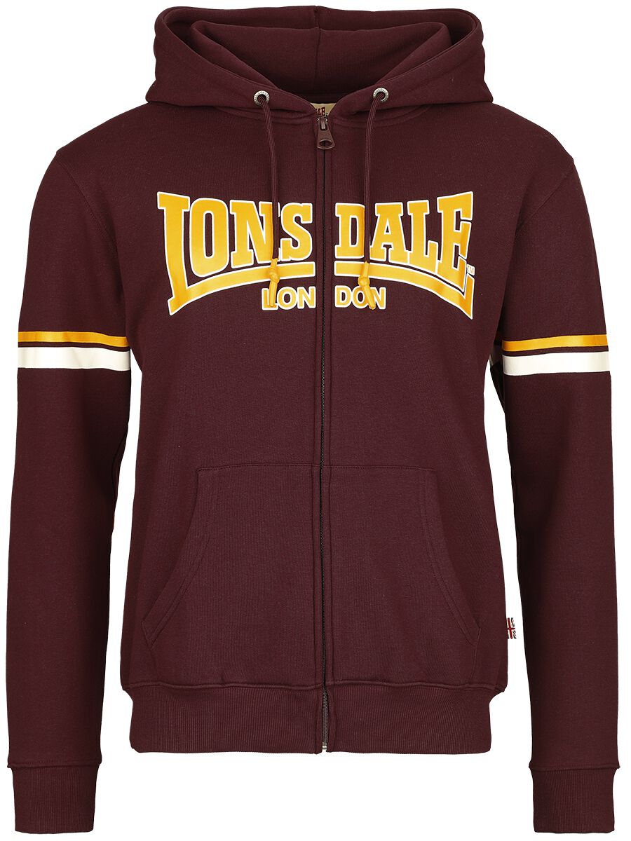 Lonsdale London Darfield Kapuzenjacke rot in 3XL Lonsdale London Darfield Kapuzenjacke rot in 3XL von Lonsdale London