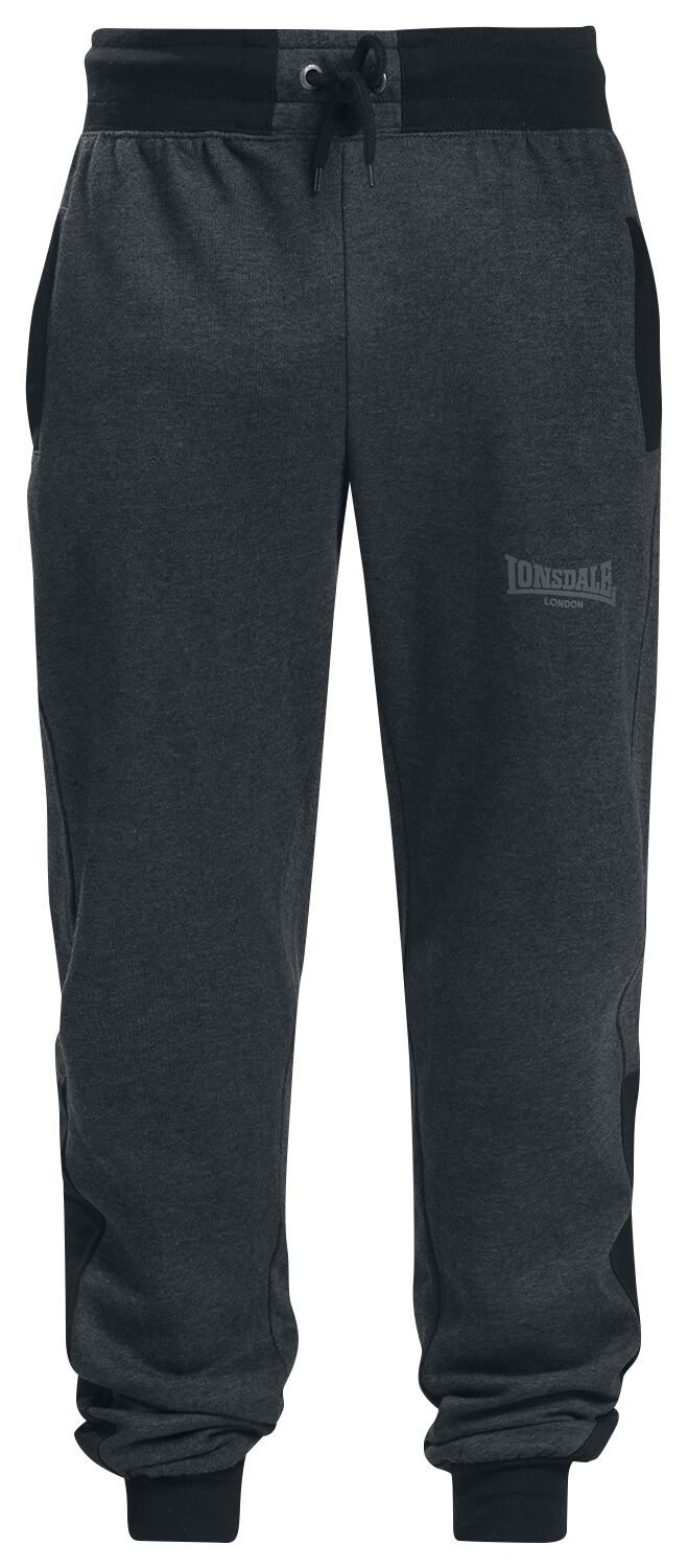 Lonsdale London Heckfield Trainingshose anthrazit in M von Lonsdale London