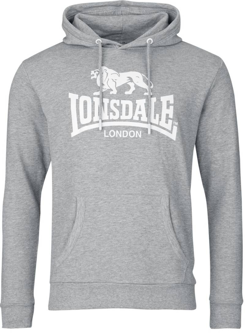 Lonsdale London Kapuzenpullover - FREMINGTON - L bis XXL - für Männer - Größe XXL - grau von Lonsdale London