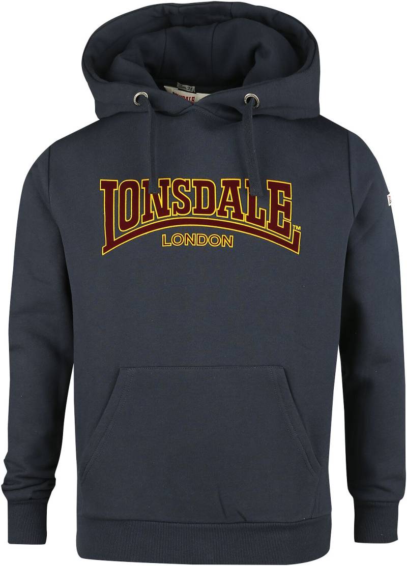 Lonsdale London Kapuzenpullover - Hooded Classic LL002 - S bis XXL - für Männer - Größe M - blau von Lonsdale London