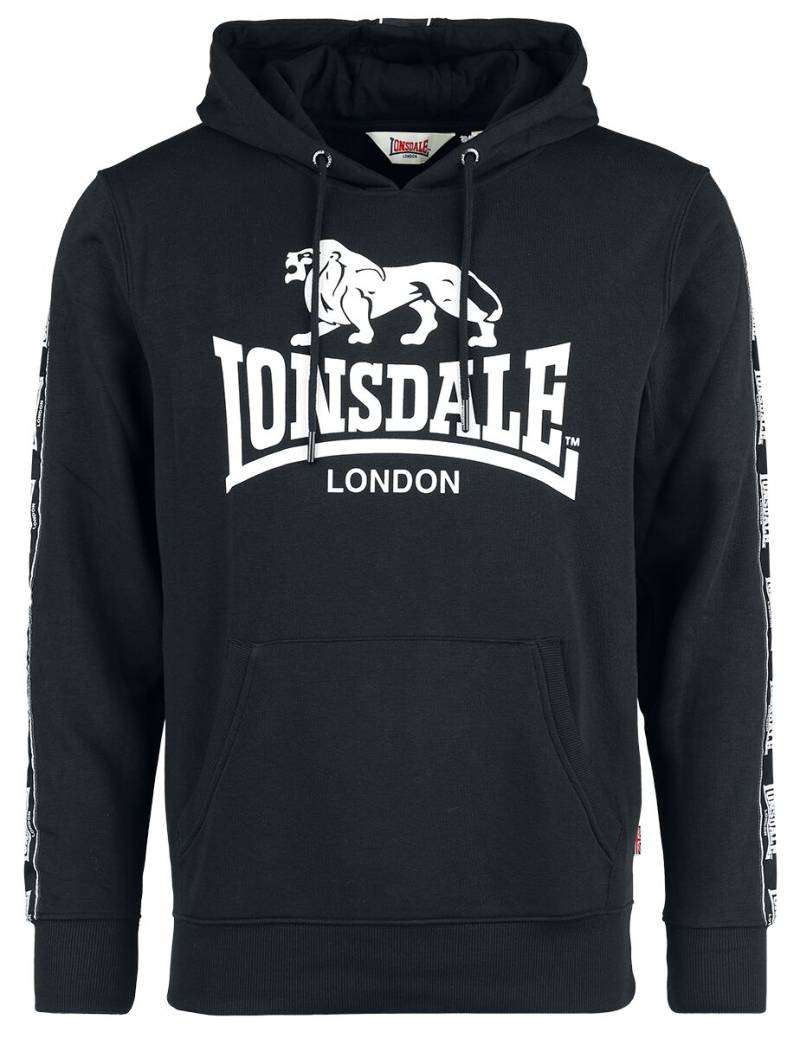 Lonsdale London Kapuzenpullover - SCOUSBURGH - S bis XXL - für Männer - Größe L - schwarz von Lonsdale London