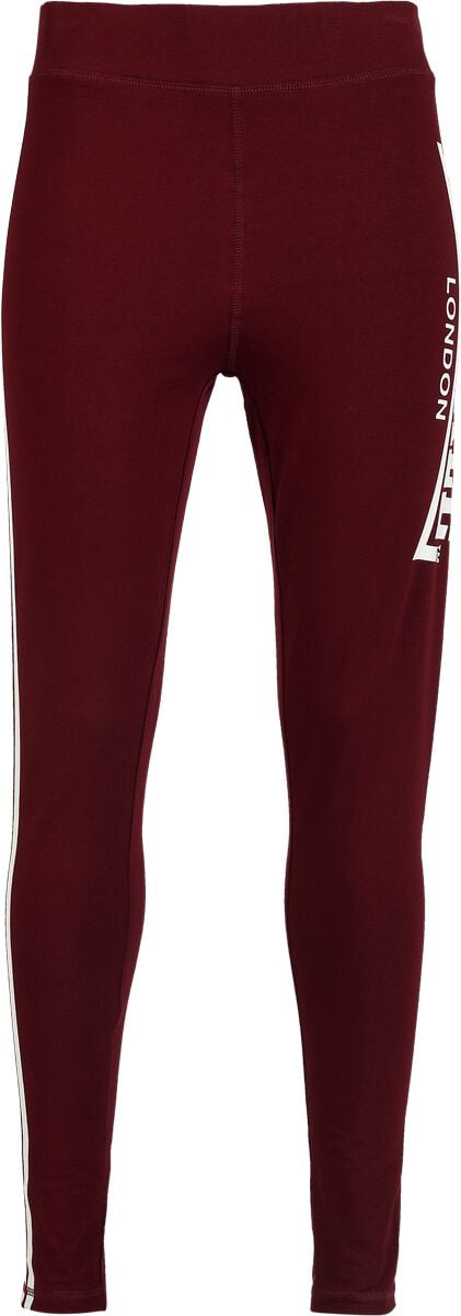 Lonsdale London LOWSTOFT Leggings bordeaux in L von Lonsdale London
