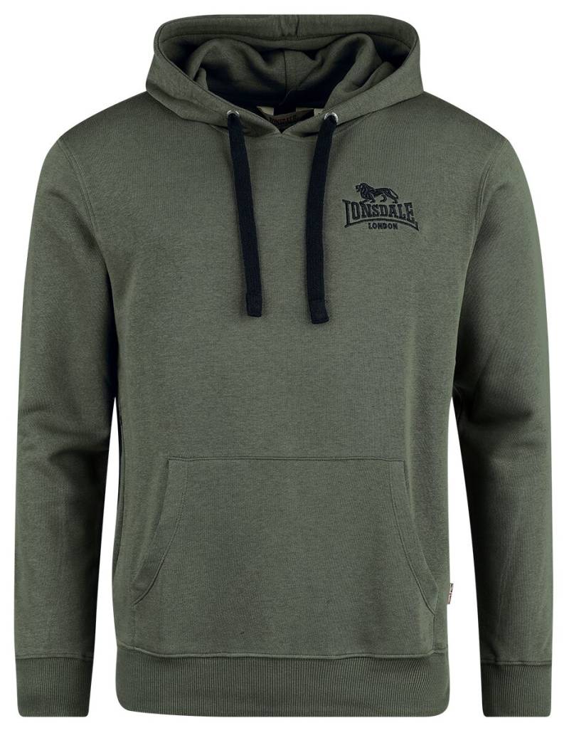 Lonsdale London MAYWICK Kapuzenpullover oliv in S von Lonsdale London