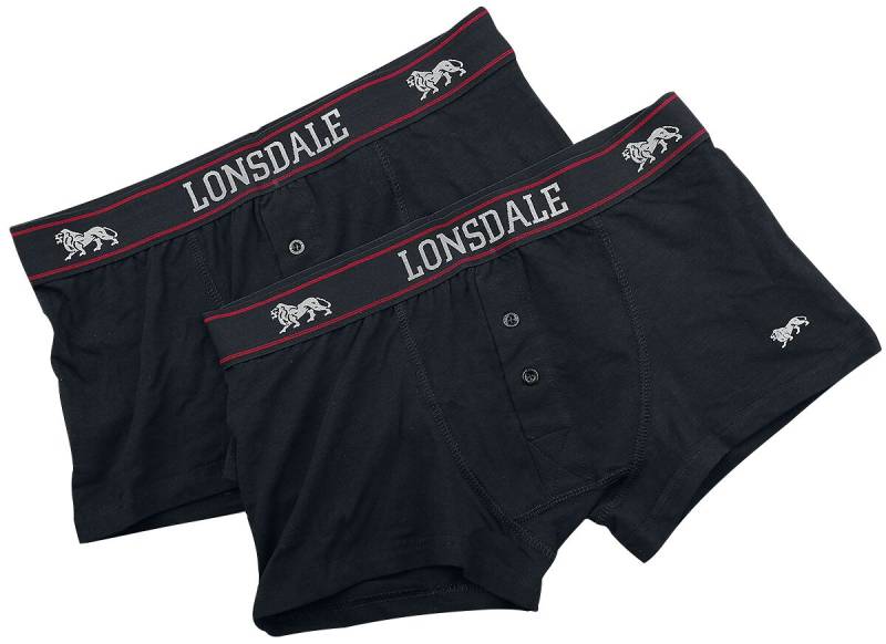 Lonsdale London Oakworth Boxershort schwarz in XXL von Lonsdale London