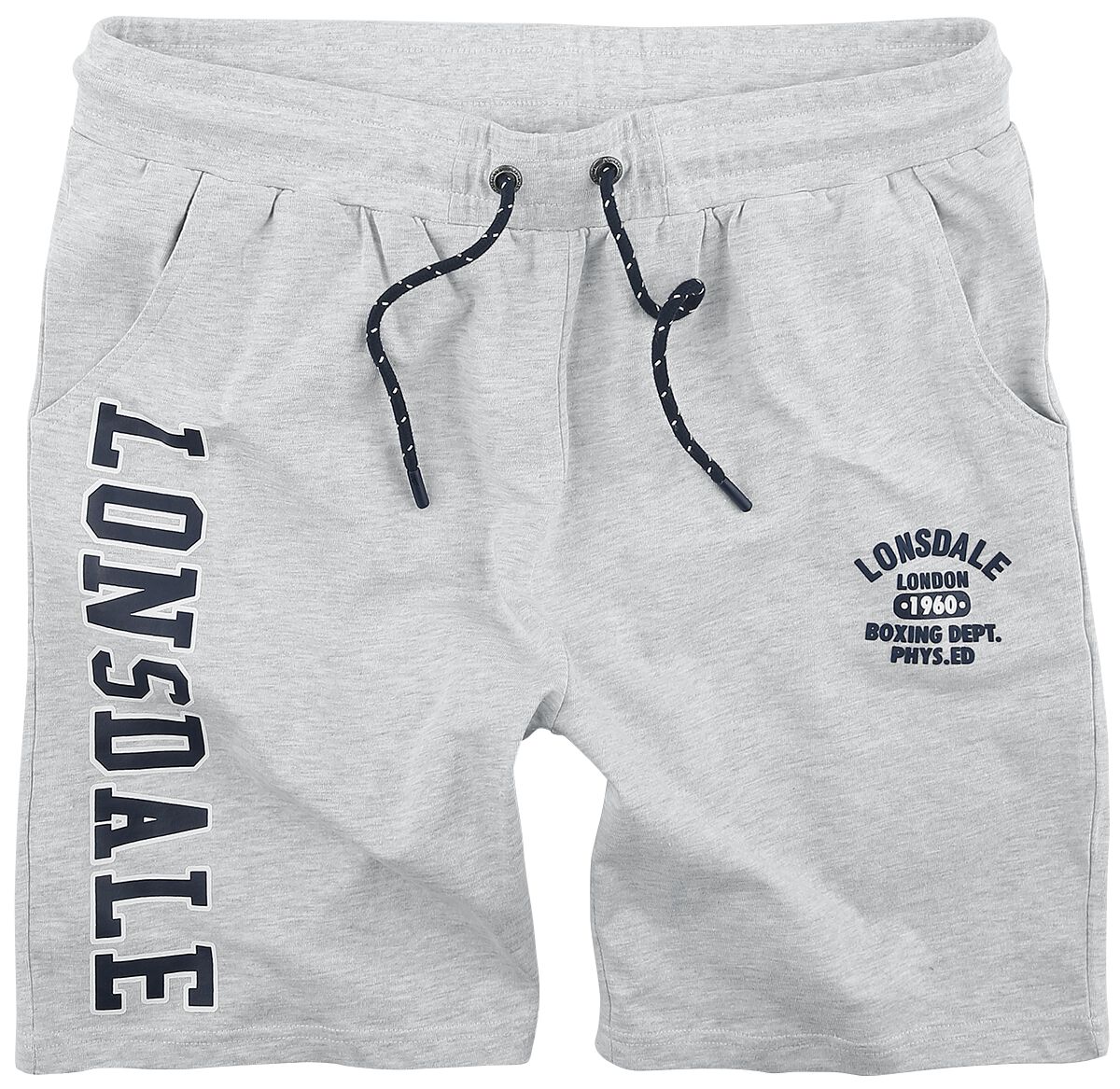 Lonsdale London Short - Knutton - S bis XXL - für Männer - Größe M - grau von Lonsdale London