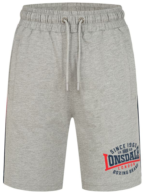 Lonsdale London Short - SANDOWN - S bis XXL - für Männer - Größe XXL - grau meliert von Lonsdale London