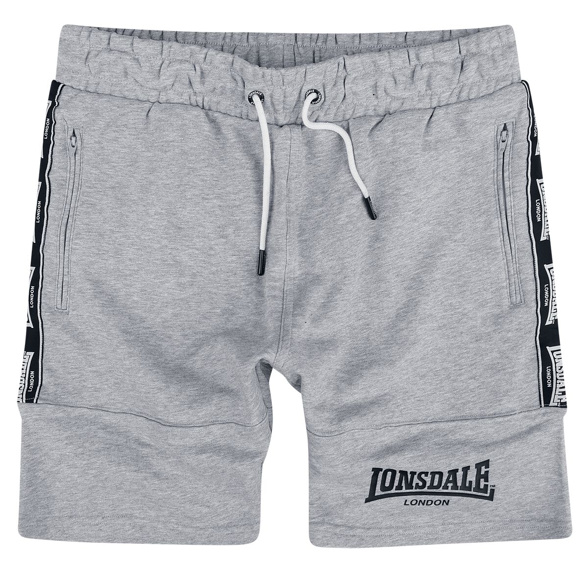 Lonsdale London Short - SCARVELL - S bis XXL - für Männer - Größe S - grau meliert von Lonsdale London