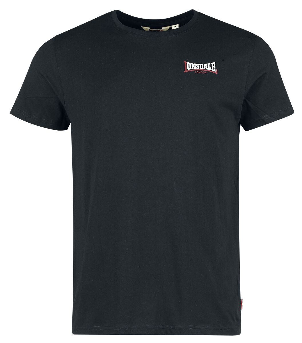 Lonsdale London T-Shirt - DALE - S bis XXL - für Männer - Größe XL - schwarz von Lonsdale London