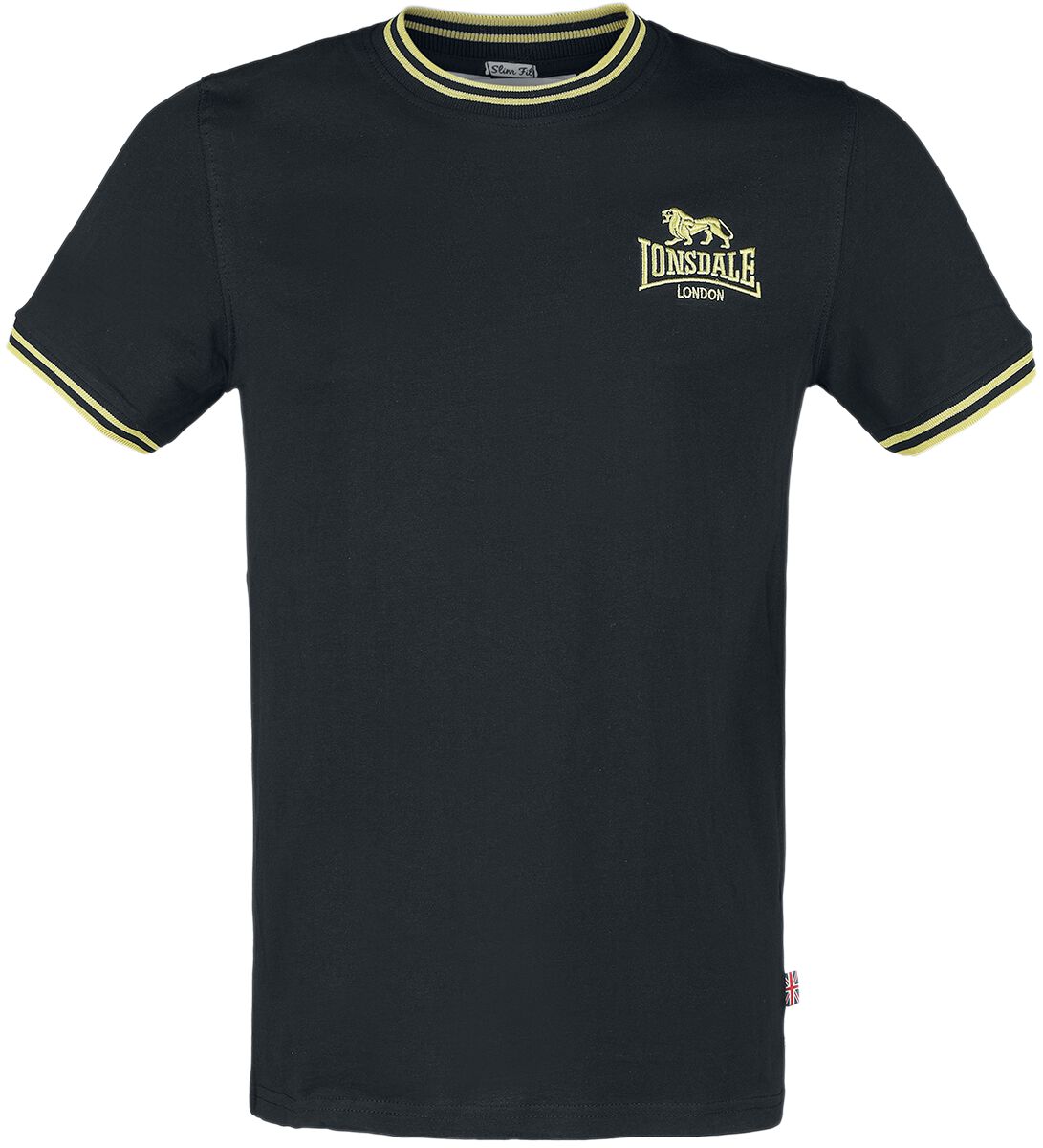 Lonsdale London T-Shirt - DUCANSBY - S bis XXL - für Männer - Größe M - schwarz Lonsdale London T-Shirt - DUCANSBY - S bis XXL - für Männer - Größe M - schwarz von Lonsdale London