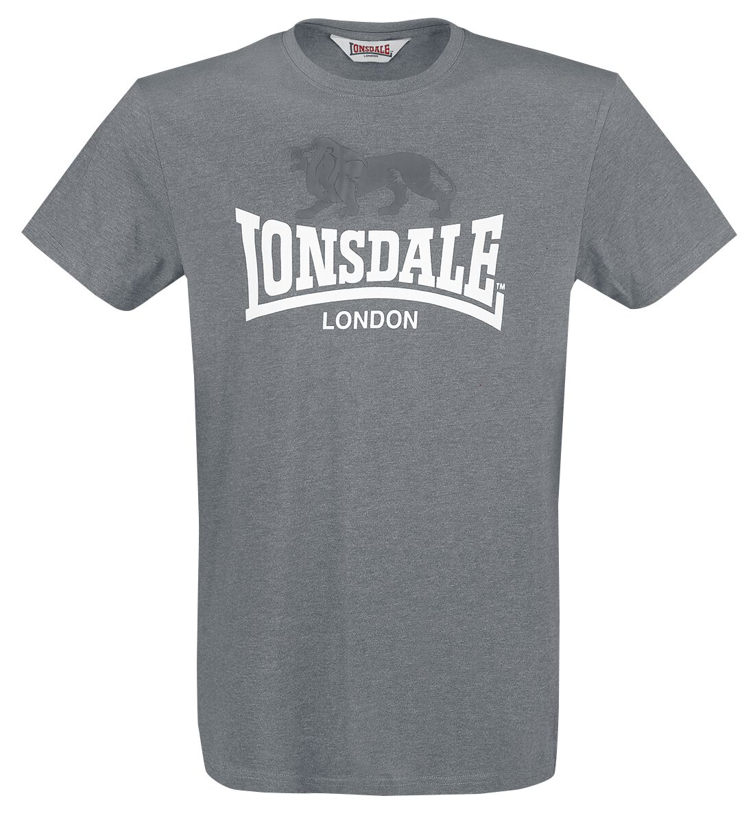 Lonsdale London T-Shirt - Gargrave - M bis 3XL - für Männer - Größe XXL - anthrazit von Lonsdale London