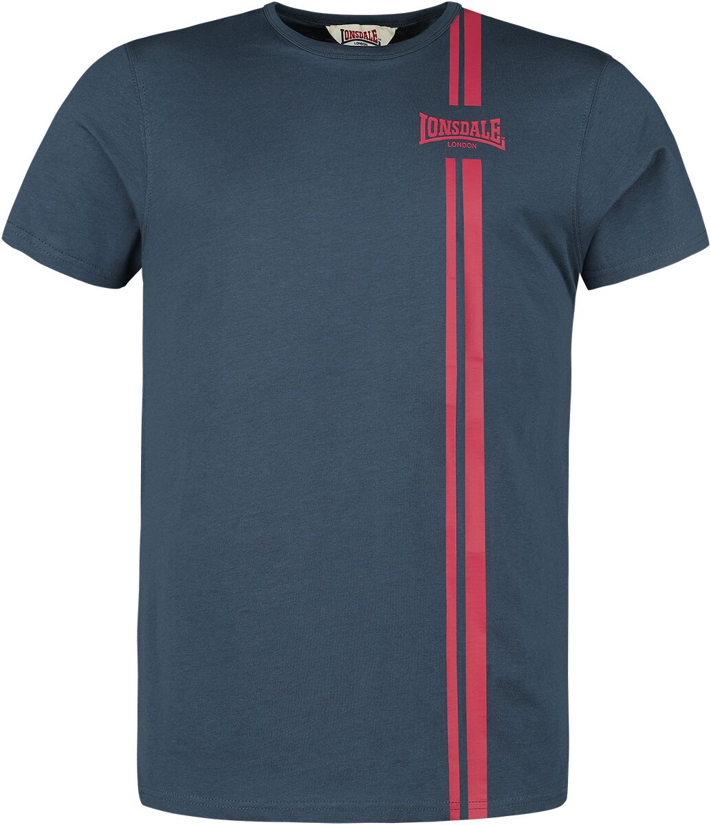 Lonsdale London T-Shirt - INVERBROOM - S bis XXL - für Männer - Größe M - navy von Lonsdale London