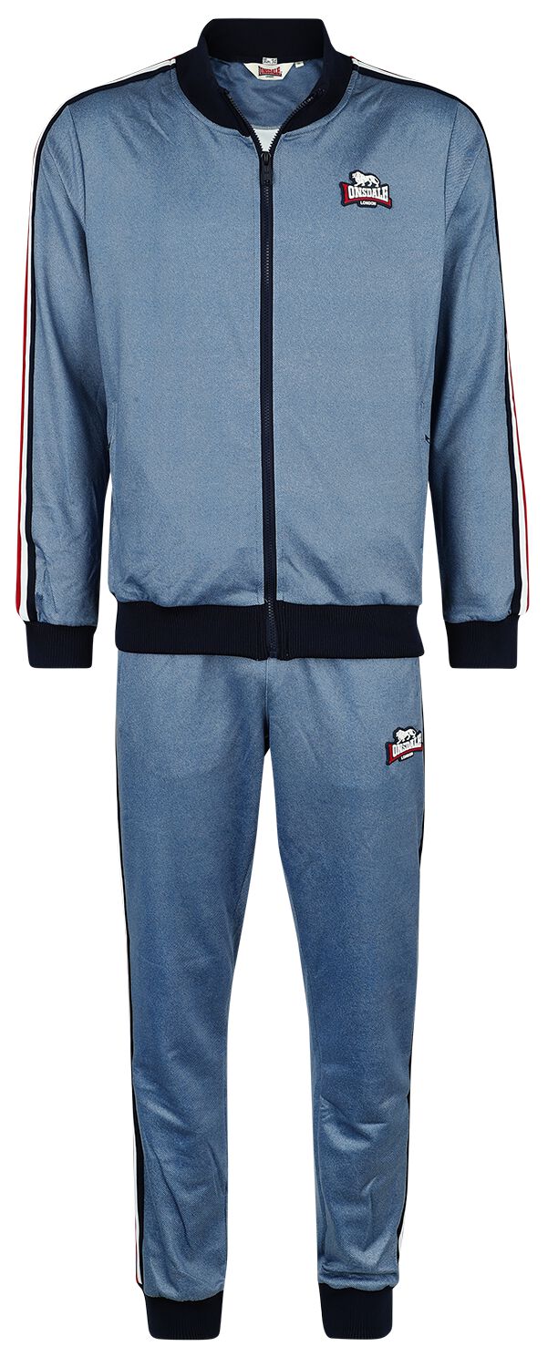 Lonsdale London Trainingsanzug - GAIRSAY - S bis XXL - für Männer - Größe M - blau von Lonsdale London