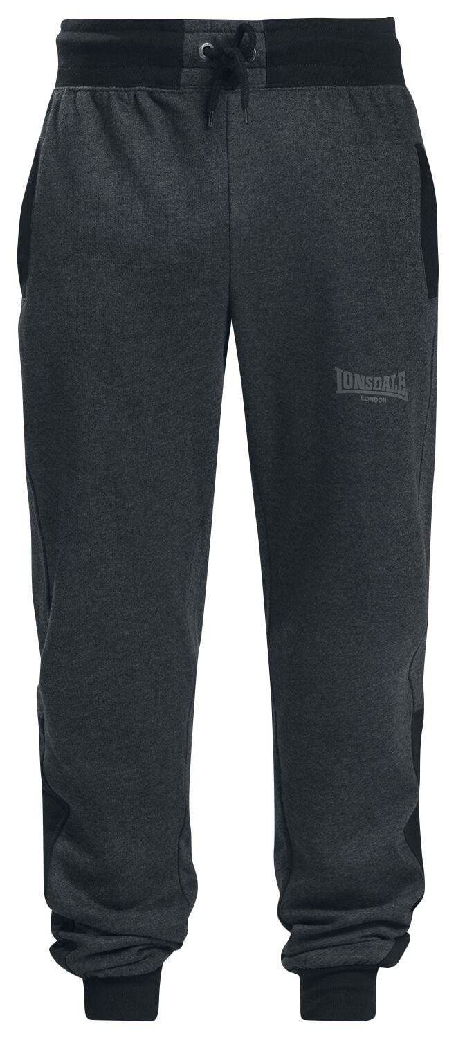 Lonsdale London Trainingshose - Heckfield - S bis XXL - für Männer - Größe S - anthrazit von Lonsdale London