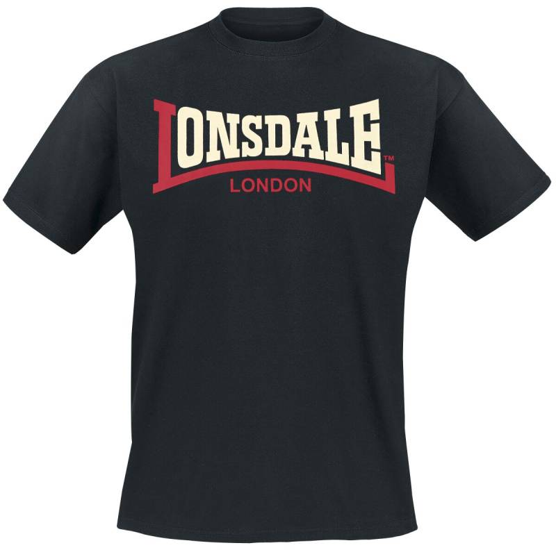 Lonsdale London Two Tone T-Shirt schwarz in XXL von Lonsdale London
