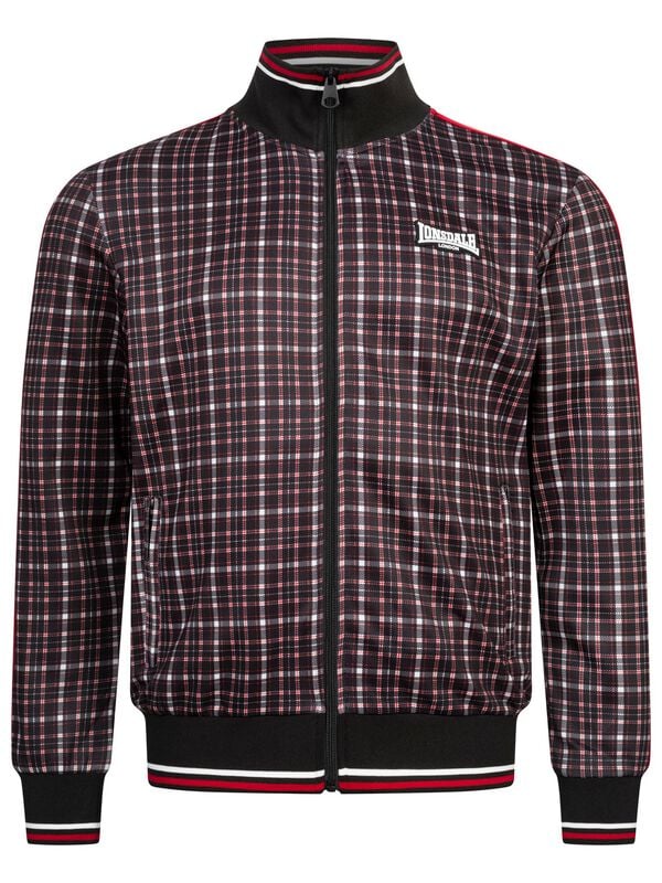 Lonsdale London WHELLEY Trainingsjacke schwarz rot weiß in XXL von Lonsdale London