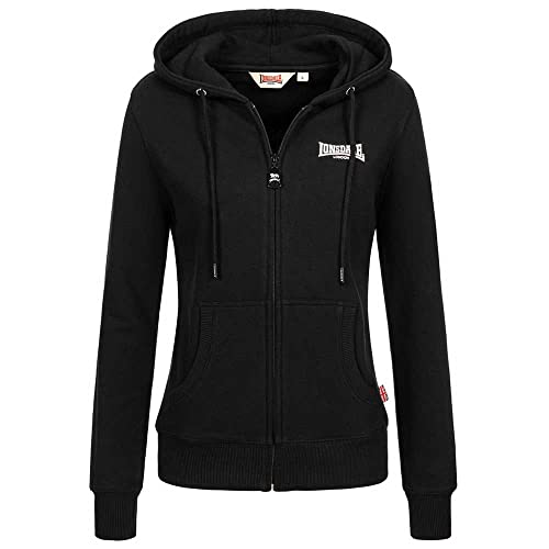 Damen Jeans Frühling und Herbst High Waist Slims Classic Relaxed Fit Hose mit geradem Bein und weitem Bein, mit Tasche L von Lonsdale