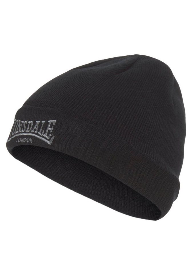 Lonsdale Beanie HAT DUNDEE Innen mit wärmendem Fleece gefüttert von Lonsdale