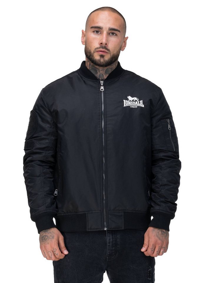 Lonsdale Bomberjacke Jacke Lonsdale Ludford Taschen mit Reißverschluss von Lonsdale