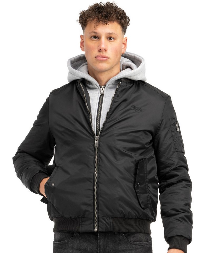 Lonsdale Bomberjacke Lonsdale Kapuzen Flightjacke All Seasons Diese Jacke vereint Style und Funktionalität von Lonsdale