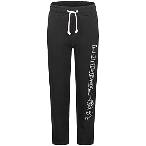 Lonsdale Boy's SEATHWAITE Jogginghose, Black, 152 von Lonsdale