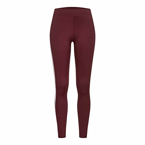 Lonsdale Damen GARRABOST Leggings, Oxblood/White, Large von Lonsdale