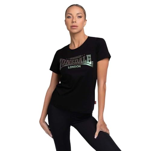 Lonsdale London HARRAY Frauen T-Shirt schwarz M 95% Baumwolle, 5% Elasthan Streetwear Lonsdale London HARRAY Frauen T-Shirt schwarz M 95% Baumwolle, 5% Elasthan Streetwear von Lonsdale