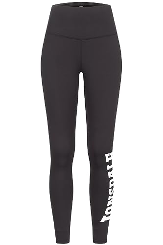 Lonsdale Damen Leggings SEMLEY, Farbe:Black/White, Größe:XL von Lonsdale