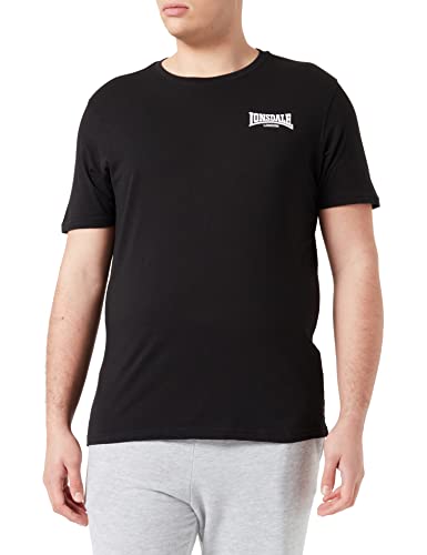 Lonsdale London Herren ELMDON T-Shirt, Black, XXL von Lonsdale