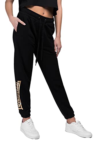 Lonsdale Frauen Jogginghose KERRYSDALE Black/Gold L 117400 von Lonsdale