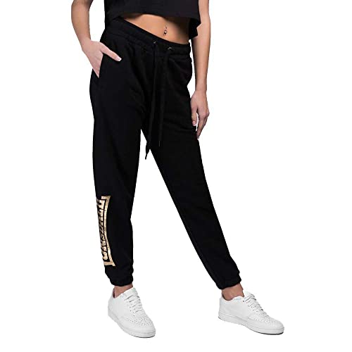 Lonsdale Frauen Jogginghose KERRYSDALE Black/Gold XXL 117400 von Lonsdale