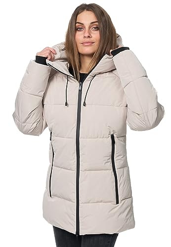 Lonsdale Frauen Winterjacke mit Kapuze SALLY Sand L, 117512 von Lonsdale