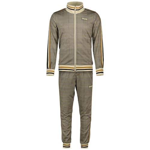 Lonsdale Herren ATHBOY Track Suit, Sand/Brown, XXL von Lonsdale