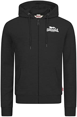 Lonsdale Herren Borwick Kapuzenpullover Black L von Lonsdale