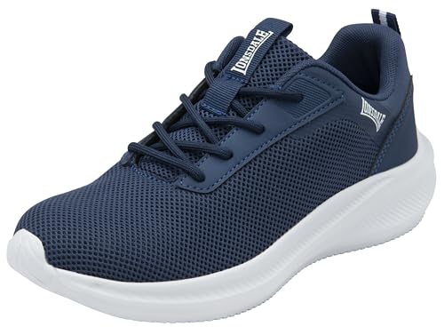 Lonsdale Herren Bowside Sneaker, Marineblau/weiß, 42 EU von Lonsdale