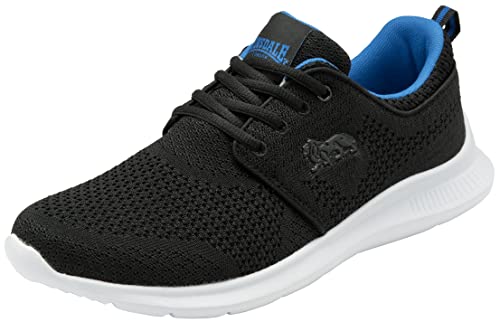 Lonsdale Herren Durham Running Shoe, Black/Reflex Blue, 46 EU Lonsdale Herren Durham Running Shoe, Black/Reflex Blue, 46 EU von Lonsdale